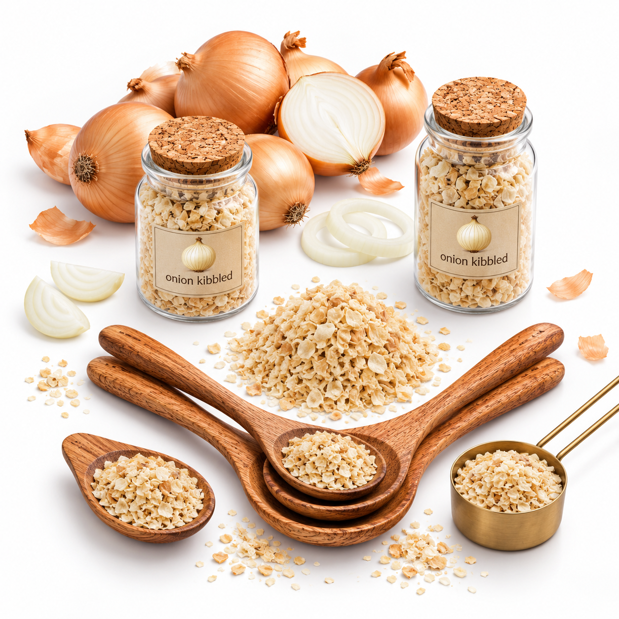 Onion Kibbled